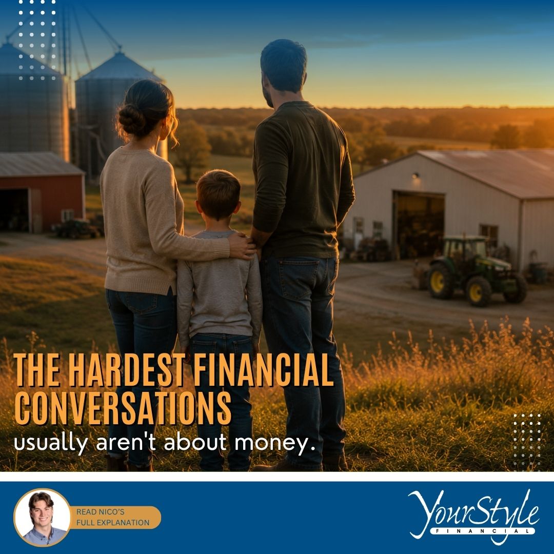 Financial discussions can be hard